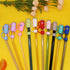 Silicone Straw Covers Cap with Tumbler 10mm Cute Tumbler Straw Toppers for Tumblers, Dust-Proof Drinking Straw Caps for Reusable Straws Tips